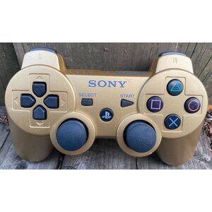 Official Sony PS3 DualShock 3 GOLD Wireless Controller Playstation 3